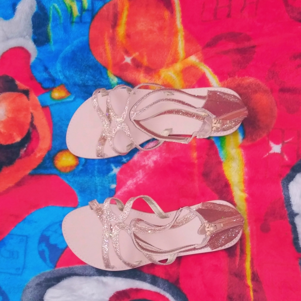 Glitter sandles